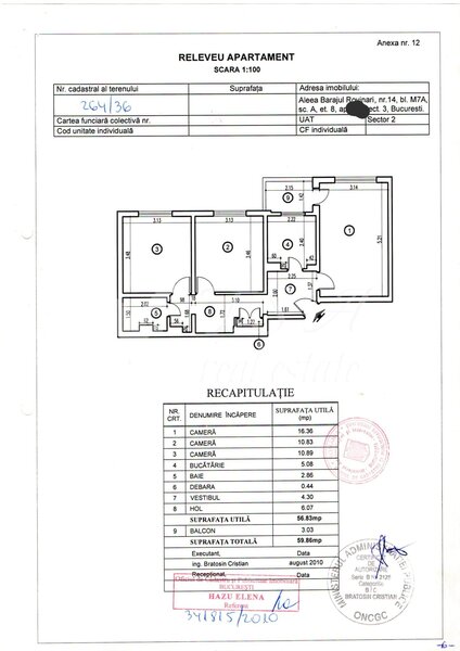 Titan, apartament 3 camere,